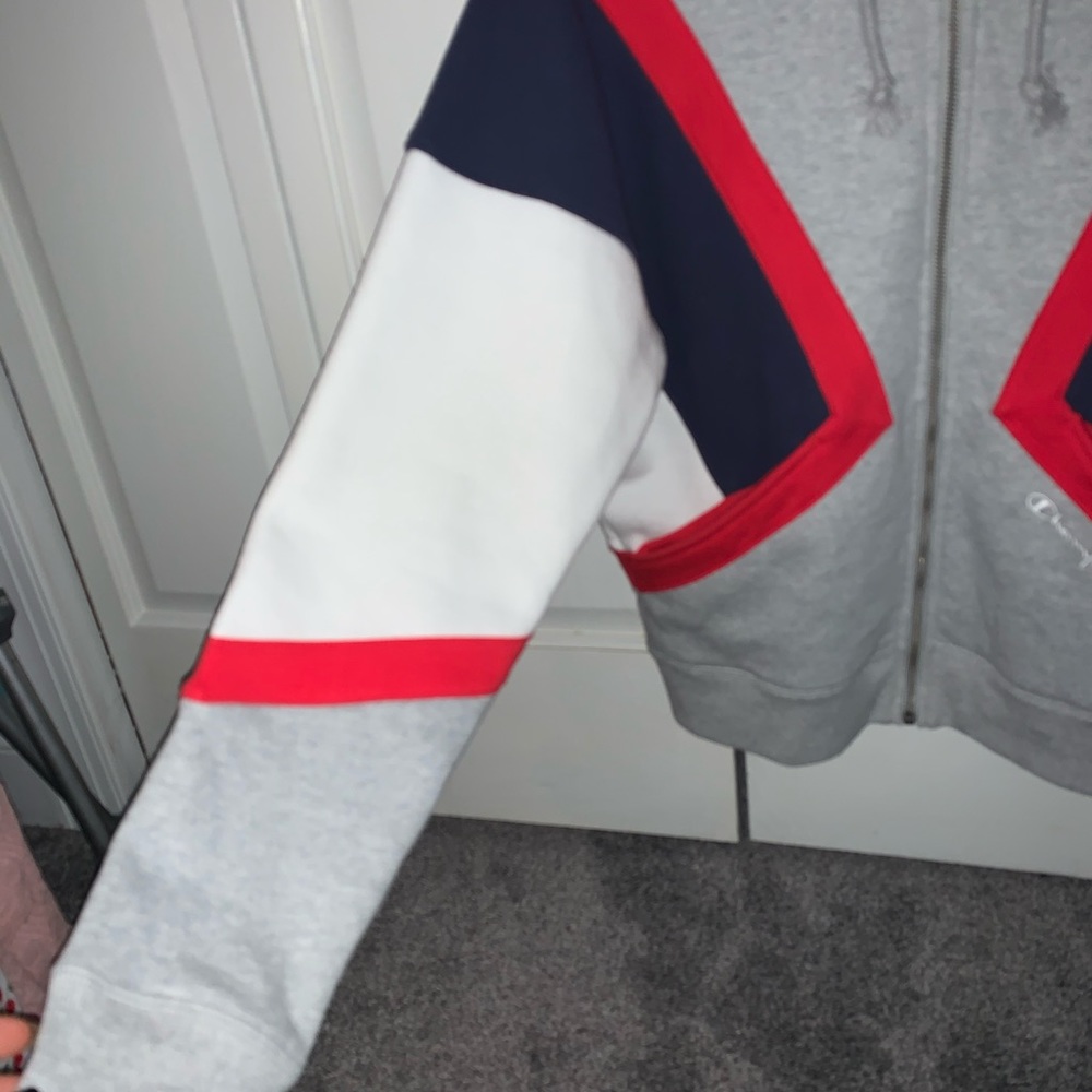 Champion Reverse Weave Colorblock Zip Up Hoodie - image 4